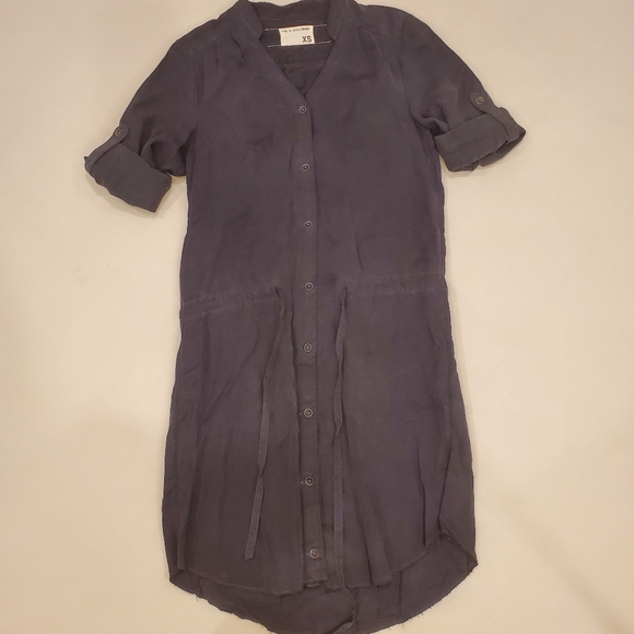 Rag & Bone Cavendish Drawstring Waist Shirt Dress - Picture 4 of 6